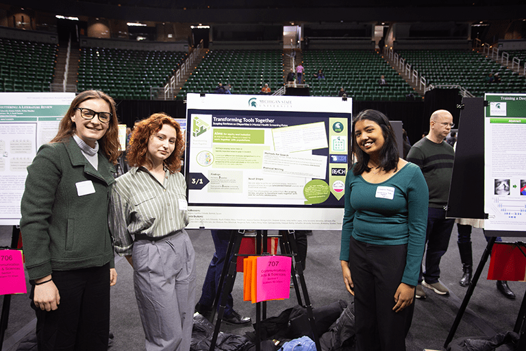Associate professors in the Department of Media and Information, Celeste Campos-Castillo
