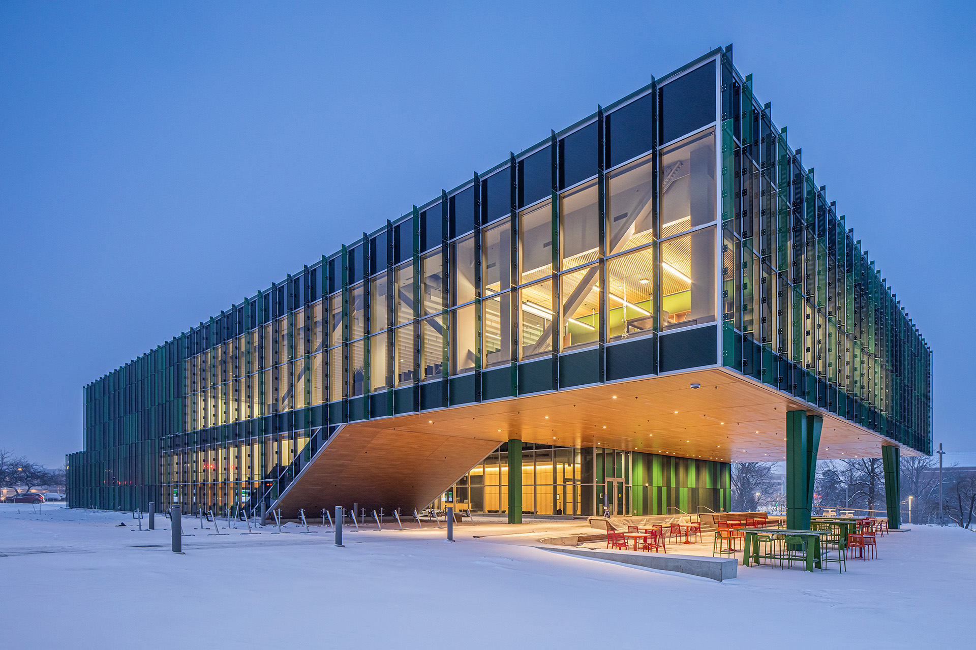 multicultural center exterior building